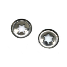 M3-M12 Stainless steel black oxide star lock washers for shaft